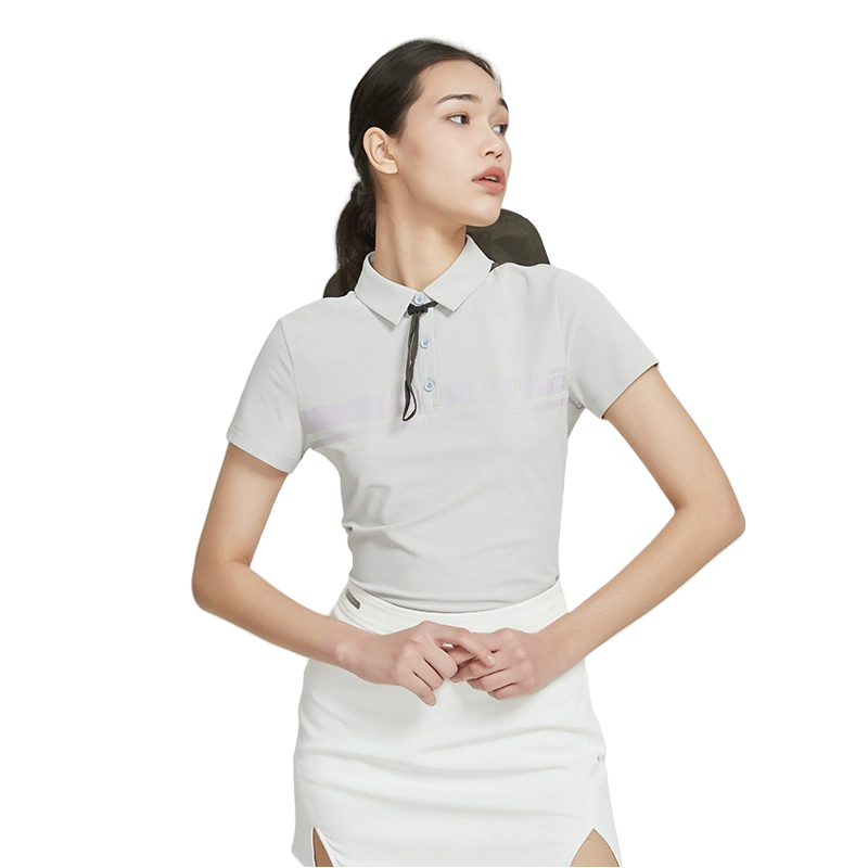 SVG GOLF Women's Printed Short Sleeve Polo Shirt