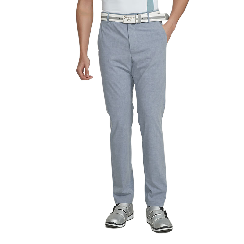SVG Golf Men's Straight-Fit Light Gray Pants