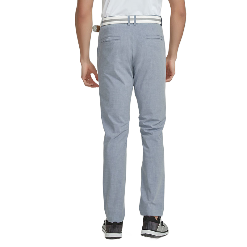 SVG Golf Men's Straight-Fit Light Gray Pants