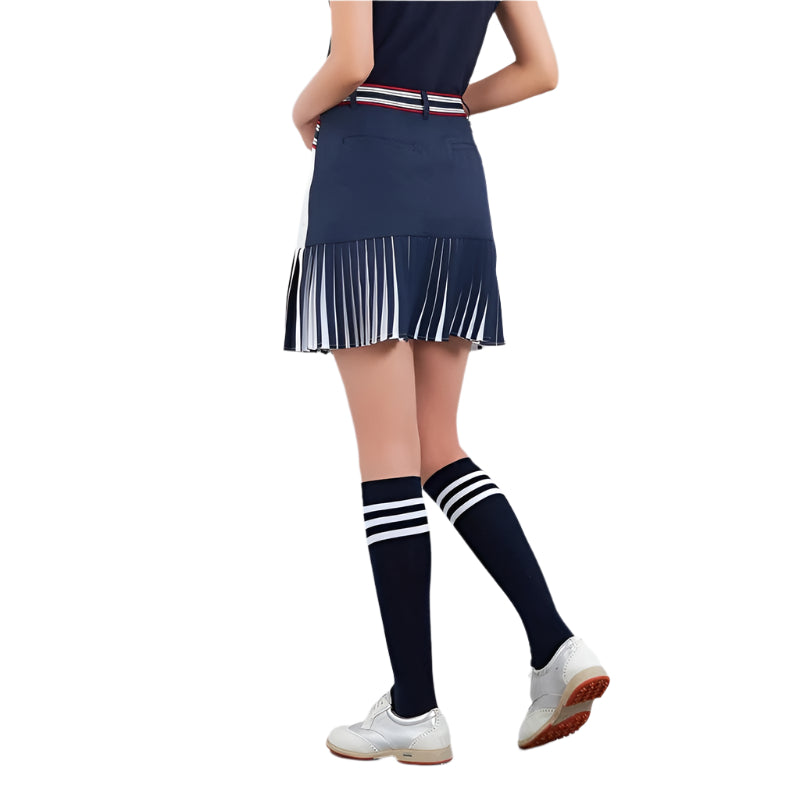 Golf Digest Recommended - SVG Golf Women's Wrap Pleated Skirt (Longer Version)