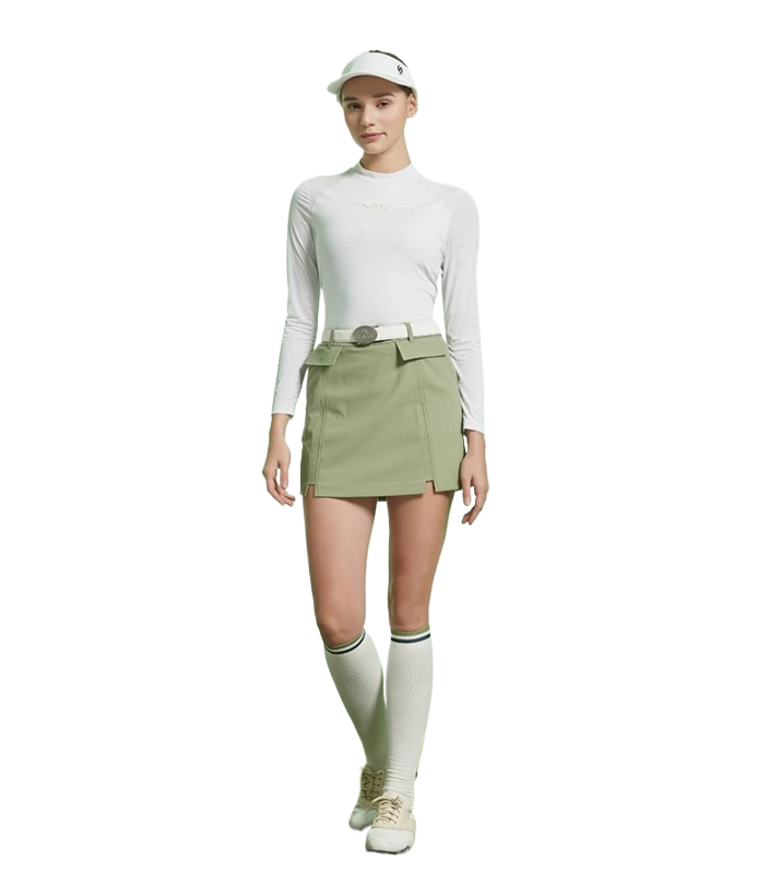 SVG Golf Women's Fresh Green Bodycon Half Sport Skirt