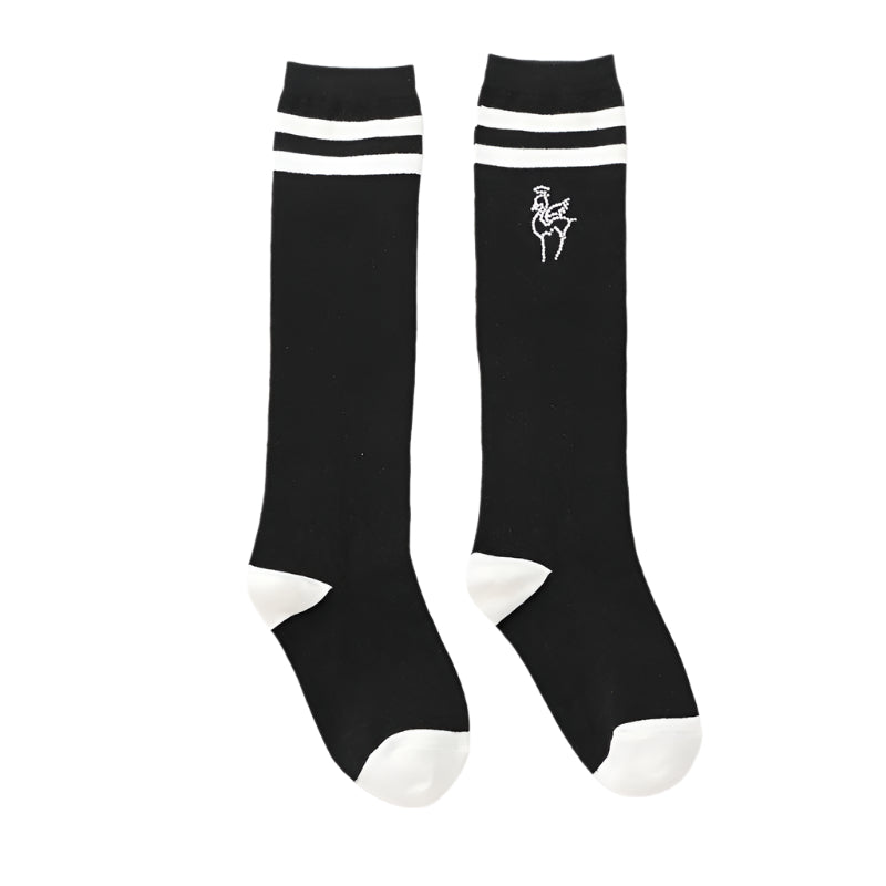 SVG Women's Casual Stripe Athletic Socks