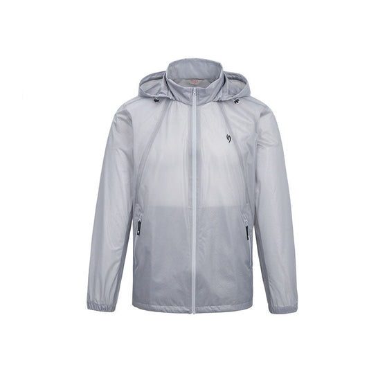 SVG Golf Men's Waterproof Gray Raincoat Sport Jacket