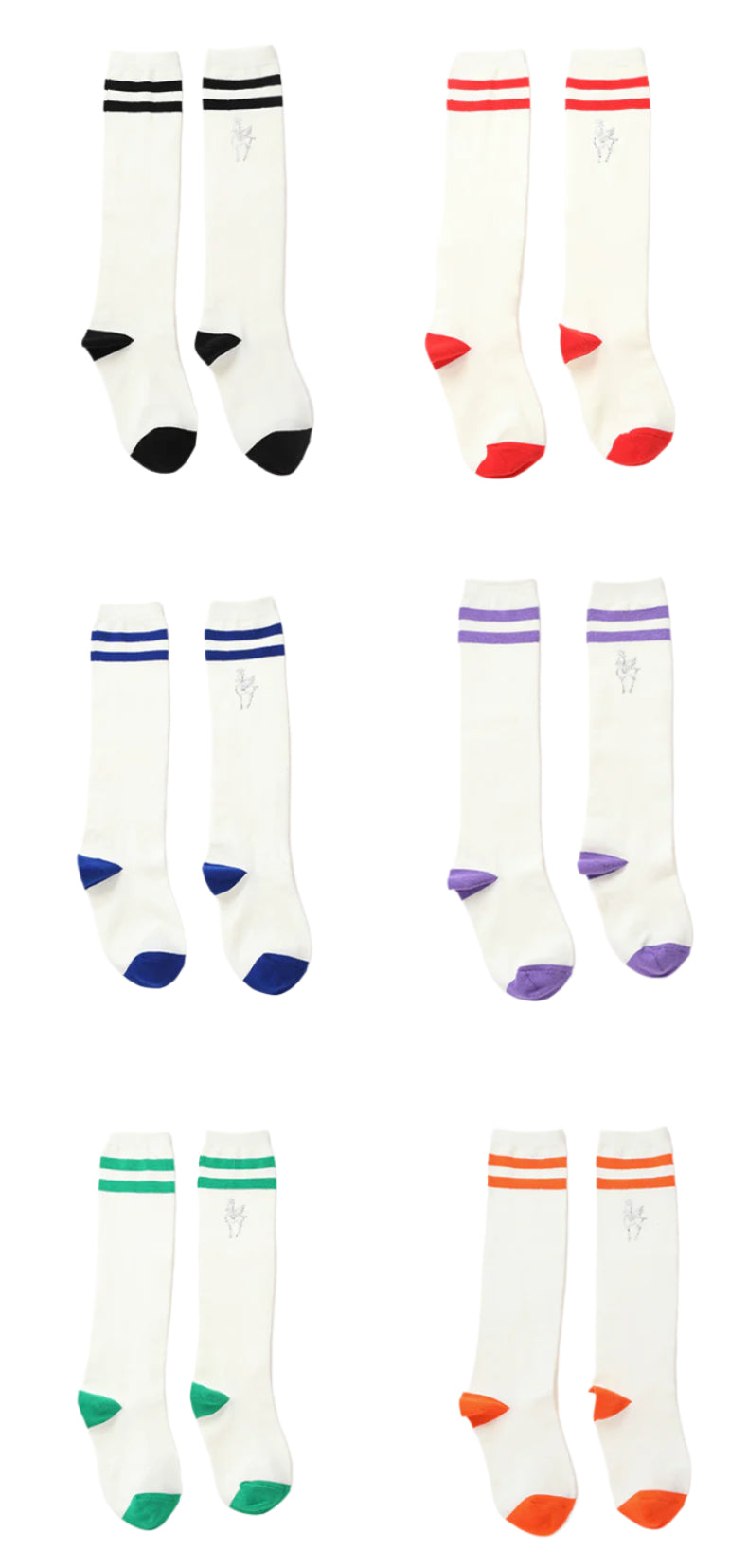 SVG Women's Casual Stripe Athletic Socks