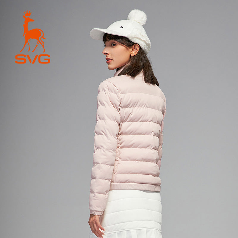SVG Golf Women's Pink Down Jacket