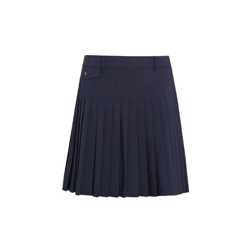 SVG Golf Women's Lightweight Twill Pleated Short Skirt
