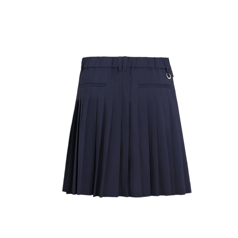 SVG Golf Women's Lightweight Twill Pleated Short Skirt