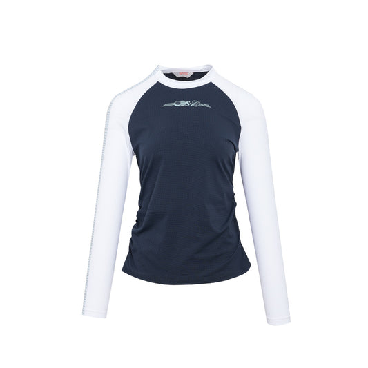 SVG Golf Women's Colorblock Printed Long Sleeve T-Shirt