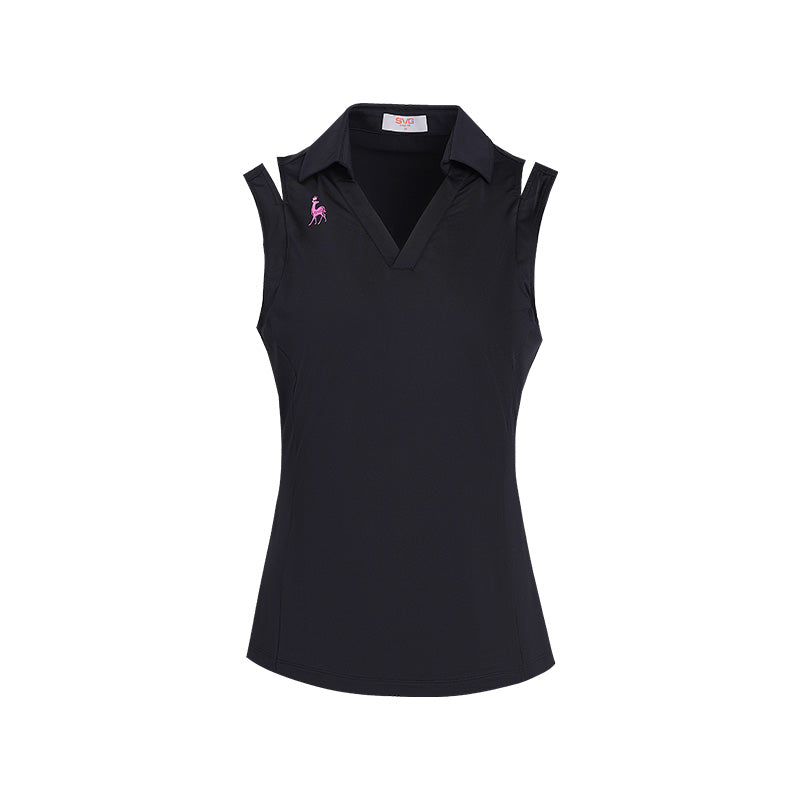 SVG Golf Women‘s V Neck Tank Tops Sleeveless Shirts