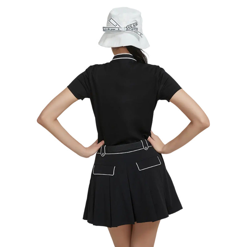 SVG Golf Women's Contrast Print Short Sleeve T-Shirt