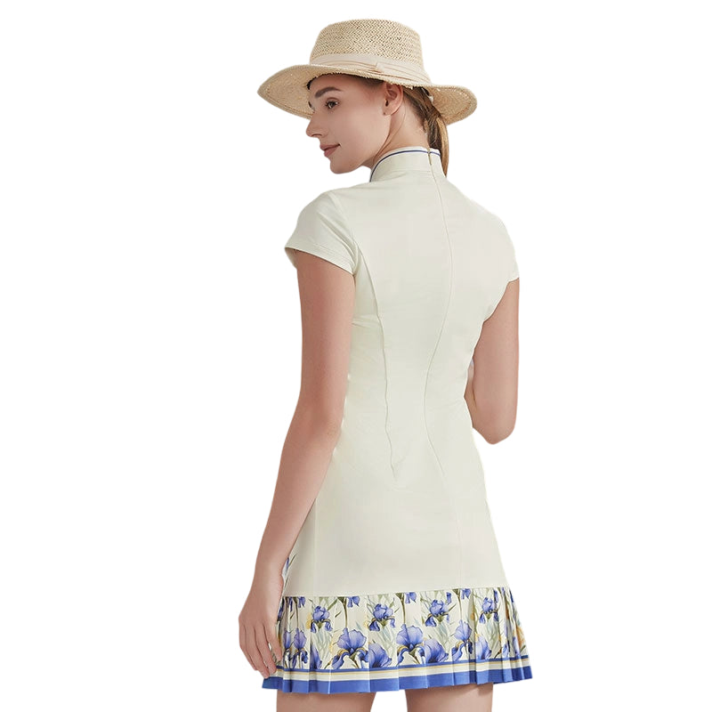 SVG Golf Women's Iris Floral Sports Cheongsam