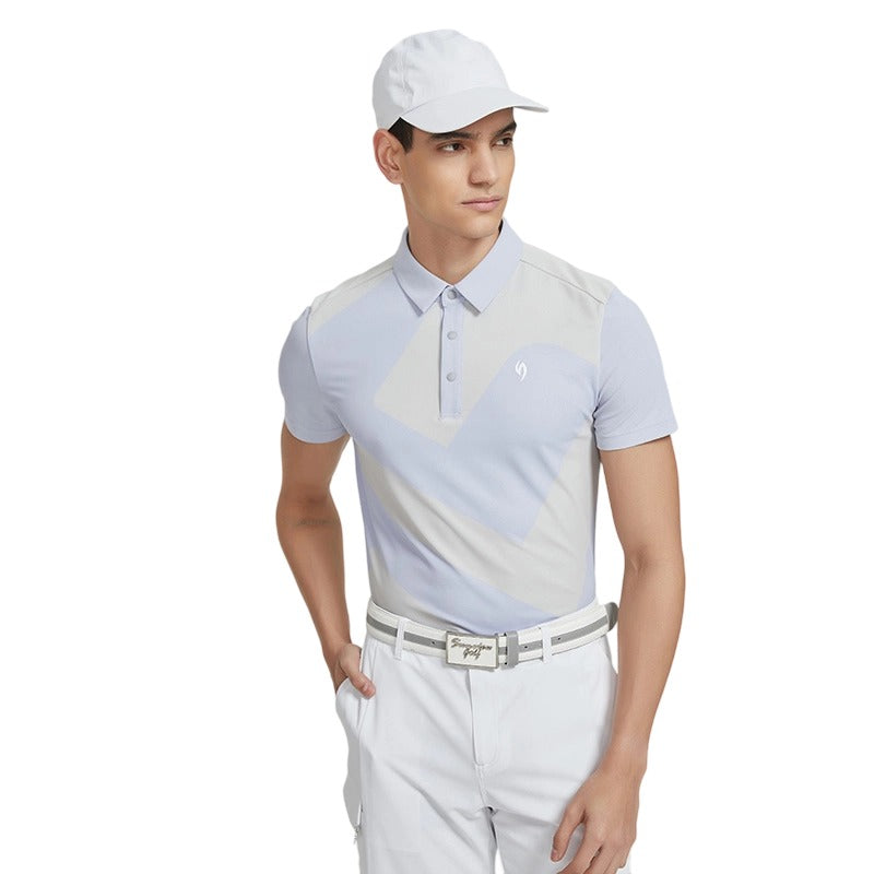 SVG Golf Men's UV Protection & Moisture-Wicking Polo Shirt