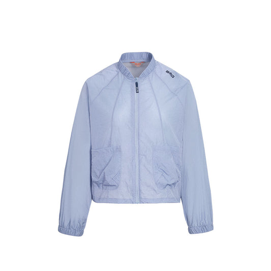 SVG Golf Women's UV Protection Lightweight Blue Windbreaker