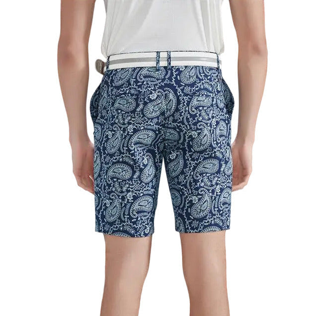 SVG Golf Men's Moisture-Wicking Printed Shorts