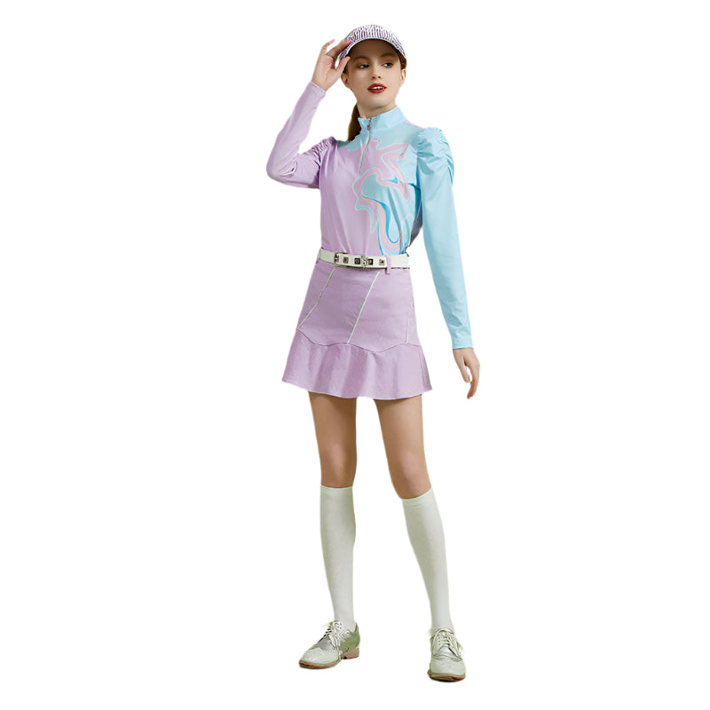 SVG Golf Women's Light Purple A-Line Sports Skort