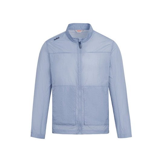SVG Golf Men's UV Protection Lightweight Blue Windbreaker