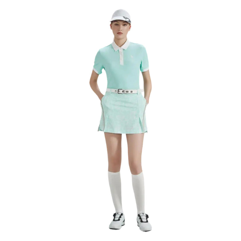 SVG Golf Women's Moisture-Wicking Light Green Polo Shirt