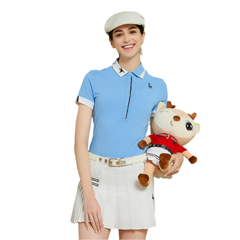 SVG Golf Women's Contrasting Classic Polo UV Protection