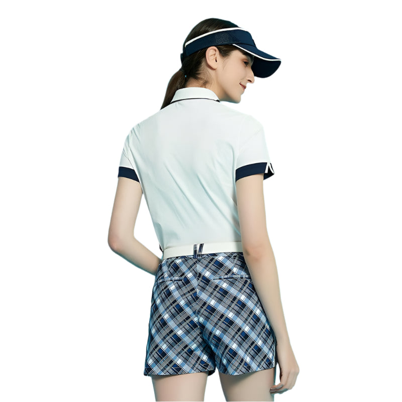 SVG Golf Women's Contrasting Classic Polo UV Protection