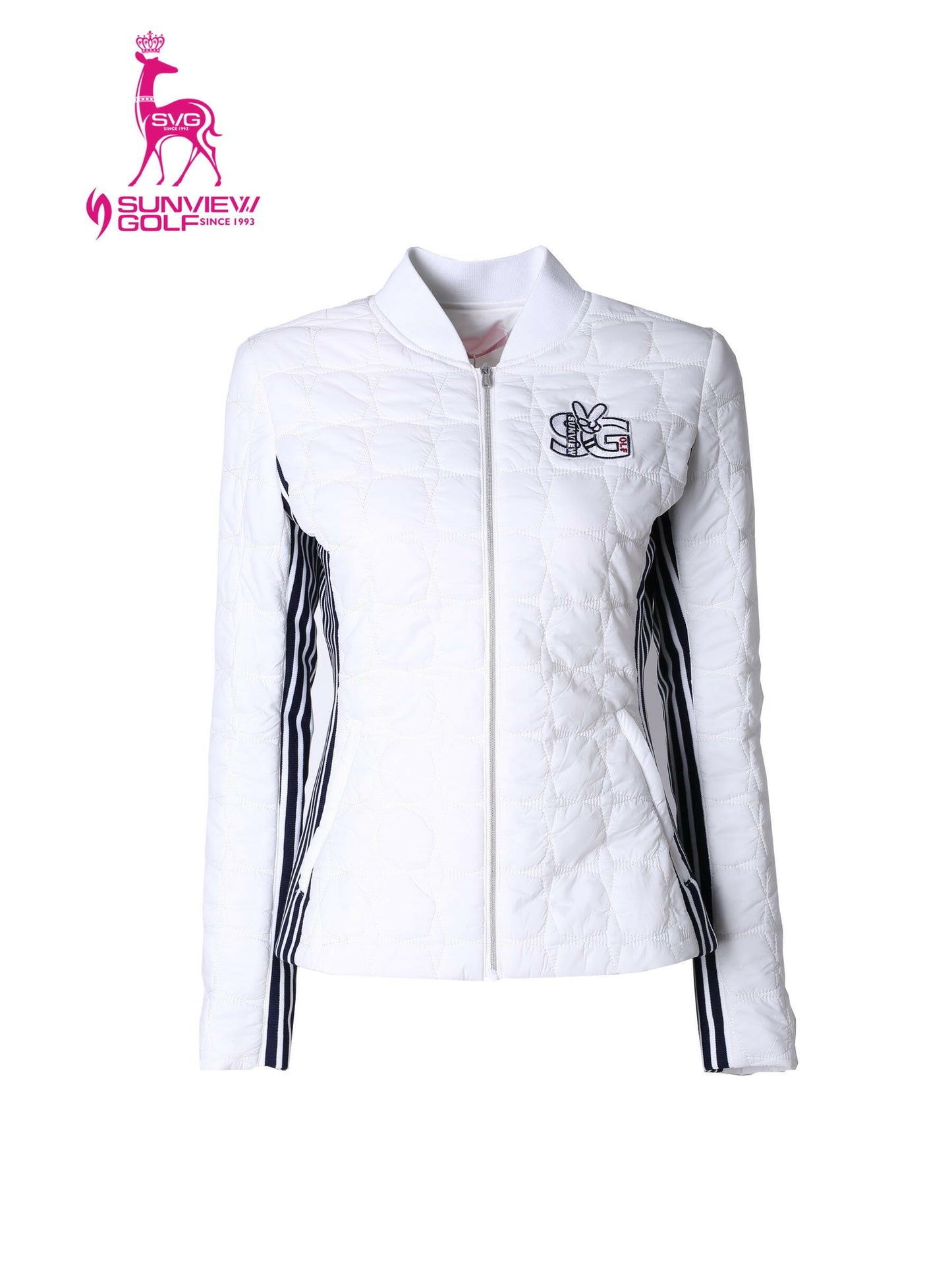 Quilted Stretch Jacket.
