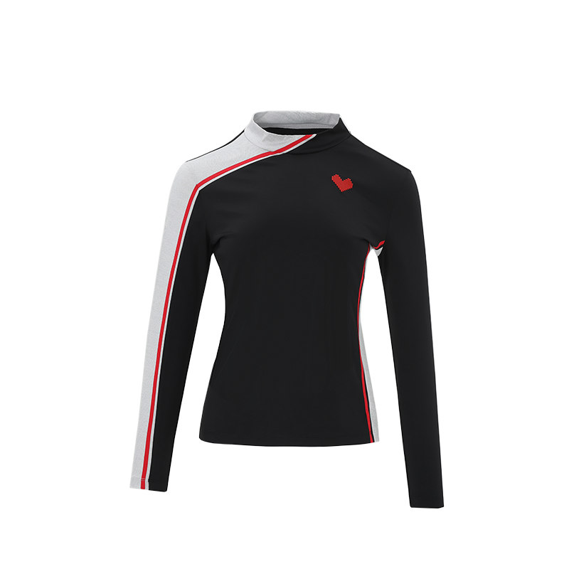 SVG Women's High Neck Motif Shirt