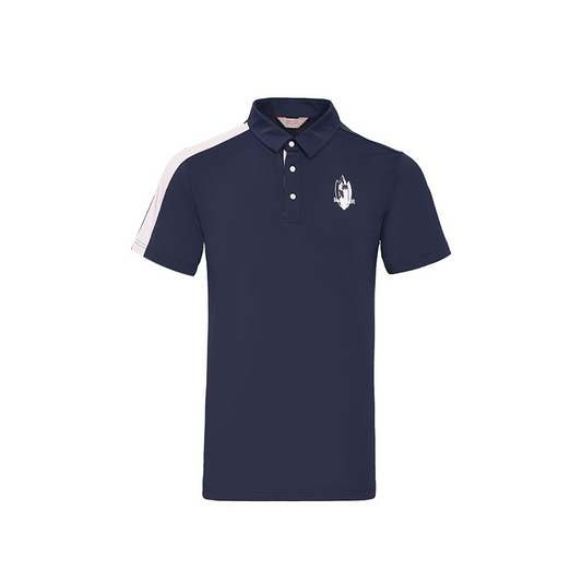 SVG Golf Men's Navy Short Sleeve Polo Shirt