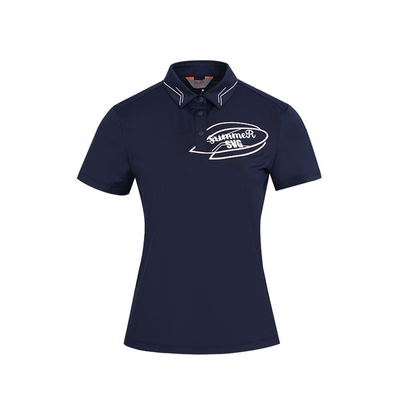 SVG Golf Women's Navy Short Sleeve T-Shirt