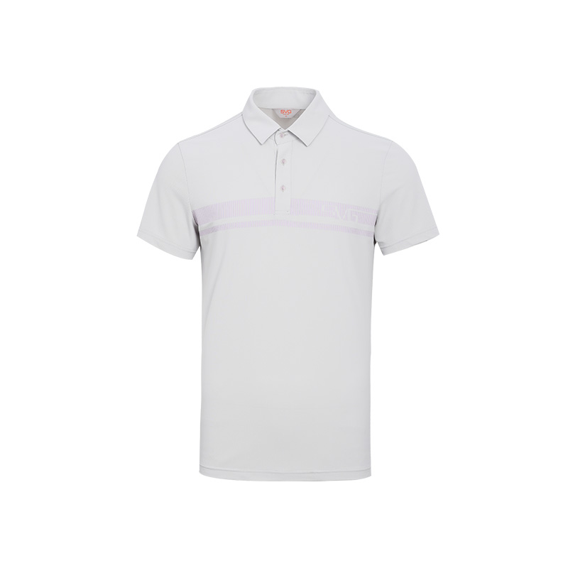 SVG GOLF  Men's Printed Short Sleeve Polo Shirt