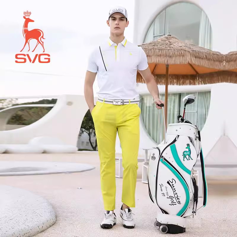 SVG Golf Men's Lapel POLO Sports and Leisure Base Layer