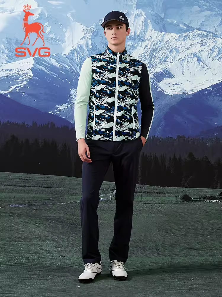 Camouflage 2025 down vest