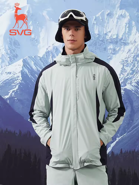 SVG Men's Warm Two Piece Jacket Raincoat Suit – SVG Golf