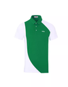 SVG Men's Green and White Color Block Moisture-Wicking T-Shirt