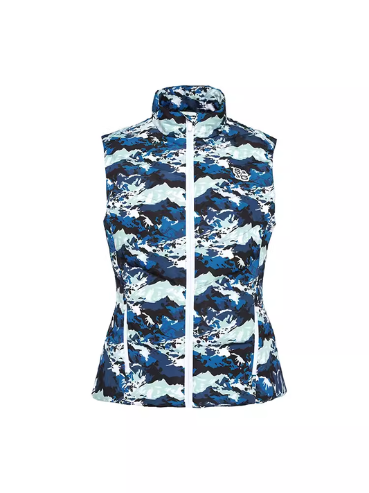 SVG Women's Camouflage Down Stand Collar Vest