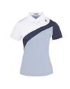 SVG Golf Spring and Summer Women's Patchwork Short-sleeved T-shirt Polo