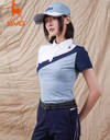 SVG Golf Spring and Summer Women's Patchwork Short-sleeved T-shirt Polo