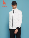 SVG Golf Men's Down Jacket Zipper Stand Collar Warm Jacket