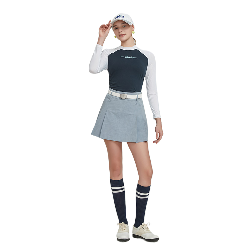 SVG Golf Women's Light Gray A-Line Skirt