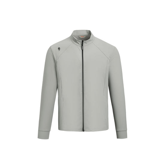 SVG Golf Men's Stylish Gray Stretch Zip-Up Sport Jacket