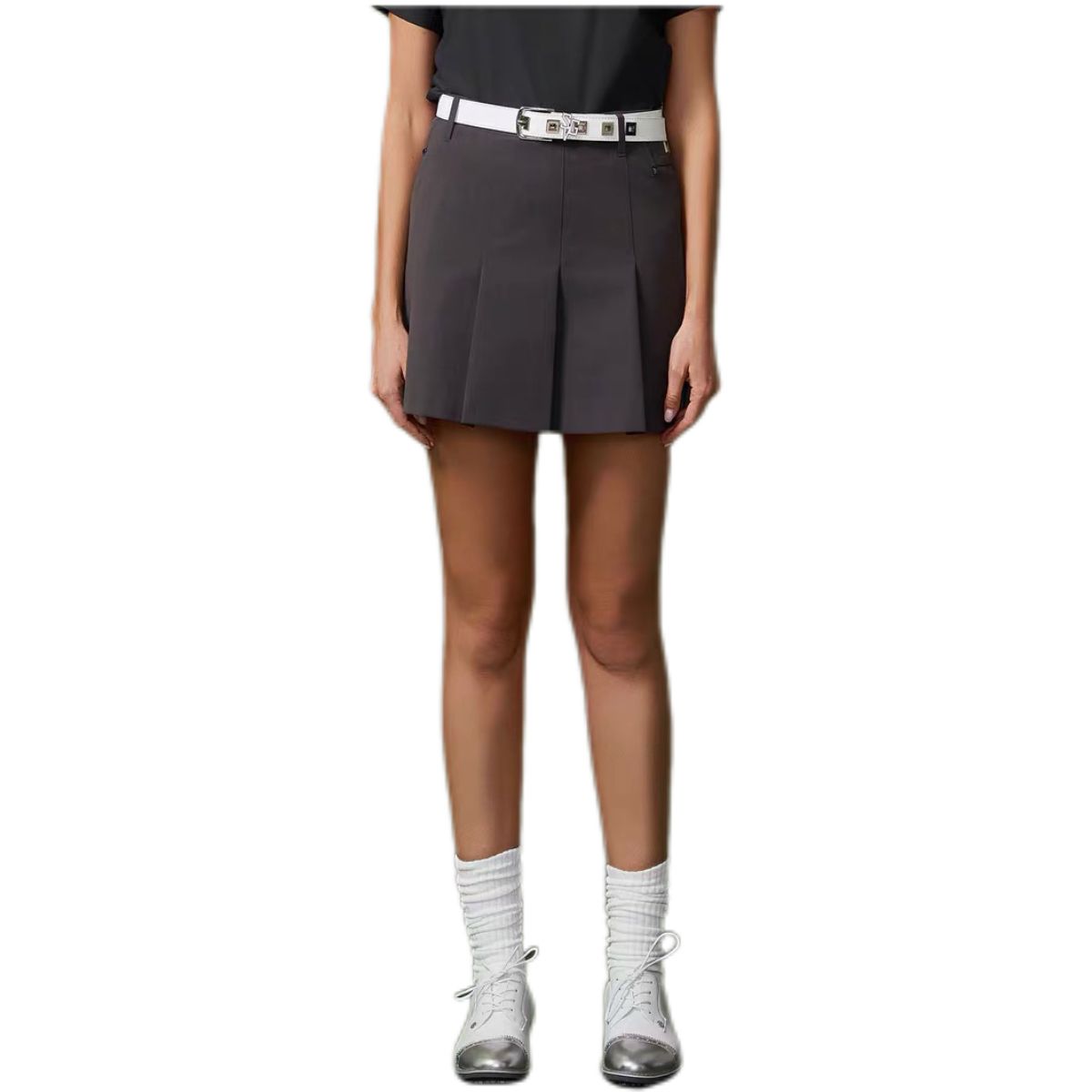 SVG Golf Women's Dark Grey A-Line Skirt