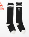 SVG Women's Casual Stripe Tube Socks