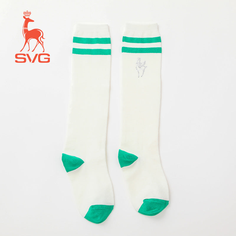 SVG Women's Casual Stripe Athletic Socks