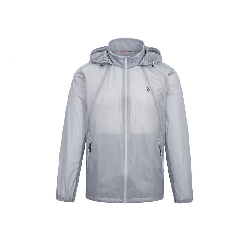 SVG Golf Men's Waterproof Gray Raincoat Sport Jacket