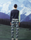 SVG Men's Camouflage Print Down Thermal Pants
