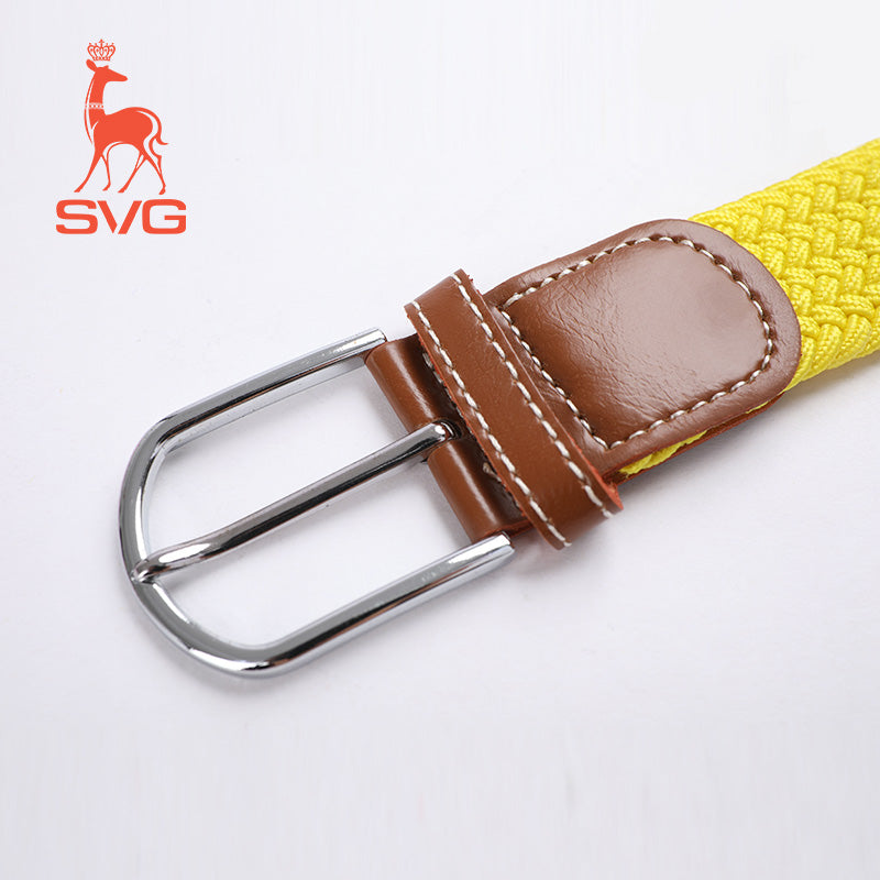 SVG Women's Woven Stretch Belt