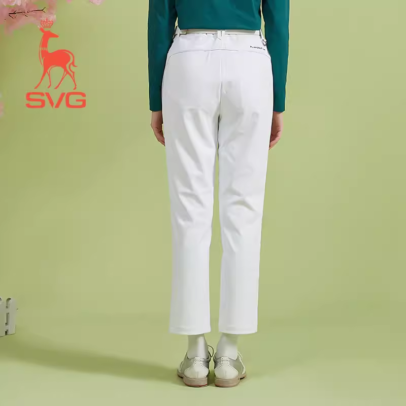 SVG Golf Women's High-waisted Slim-fit Pants Stretch Quick-dry Pants