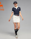 SVG Golf Women's Navy Short Sleeve Polo Shirt