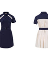 SVG Golf Pleated Short Sleeve Polo Dress