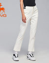 SVG Golf Women's High Waist White Flared Pants