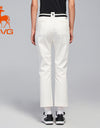 SVG Golf Women's High Waist White Flared Pants