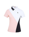 SVG Golf Women's Patchwork Short Sleeve Polo Shirt